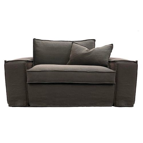 Дизайнерское кресло - CHARLES XL - HOME SPIRIT - из губки / из льна / из перьев