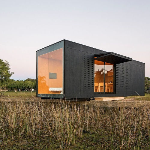 Сборный минидом - PODS P-22 - Free Home - современный / из стали / из алюминия