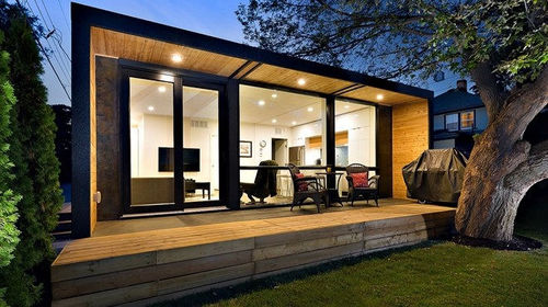Сборный минидом - PODS P-15 - Free Home - современный / из стали / из алюминия