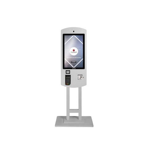 Интерактивная стойка для ресторана - Z-Kiosk - DYMENSION - для интерьера / напольная / с сенсорным экраном