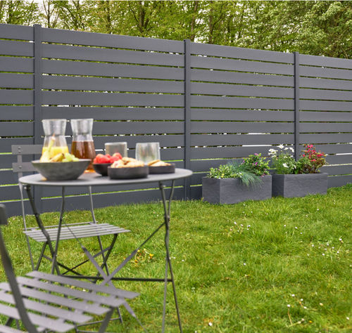 Забор с пластинками - GARDENODE - для домашнего использования / профессиональный / алюминий
