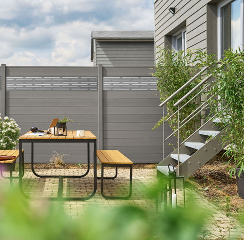 Панель для заграждения - Azur - GARDENODE - из долговечных материалов / с высоким сопротивлением / для защиты от УФ