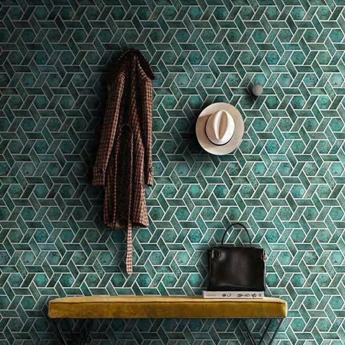 Мозаика из натурального камня - TESSERE - из вулканической лавы / из плитки, покрытой эмалью / для интерьера