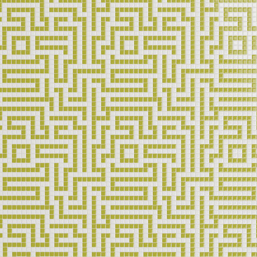 Мозаика из мрамора - LABYRINTH PISTACHIO - TESSERE - из вулканической лавы / из натурального камня / из переработанного стекла