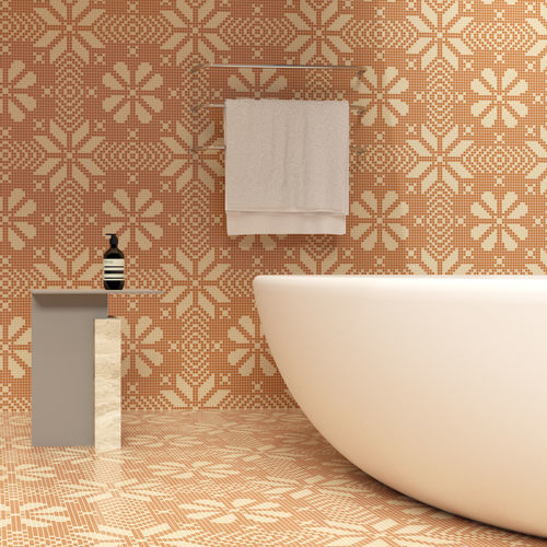 Мозаика из мрамора - LACE MIELE - TESSERE - из вулканической лавы / из натурального камня / из переработанного стекла
