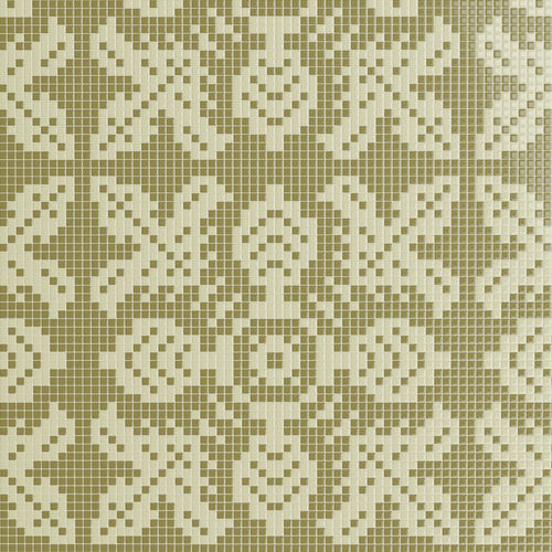 Мозаика из мрамора - LYS PISTACHIO  - TESSERE - из вулканической лавы / из натурального камня / из переработанного стекла