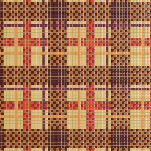 Мозаика из мрамора - TARTAN COTTO - TESSERE - из вулканической лавы / из натурального камня / из переработанного стекла