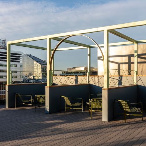 Самонесущая пергола - Specialist Joinery Group - из металла / на заказ / для профессионального использования