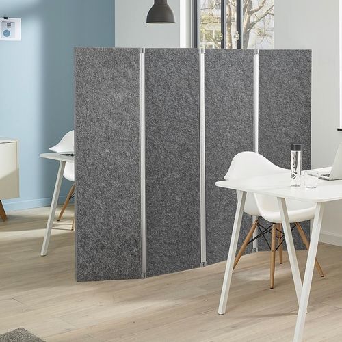 Современная ширма - DIVI smart® - ropimex - из полиэстера / для профессионального использования / мобильная