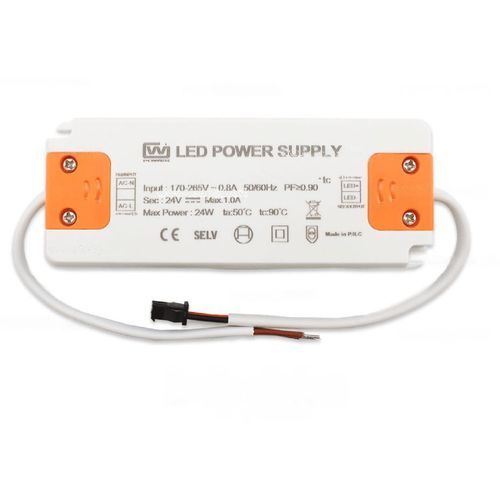 Источник электропитания AC/AC - PW-GW24V-24W - Ledpoint - встроенный / с одним выходом / для светодиодного освещения