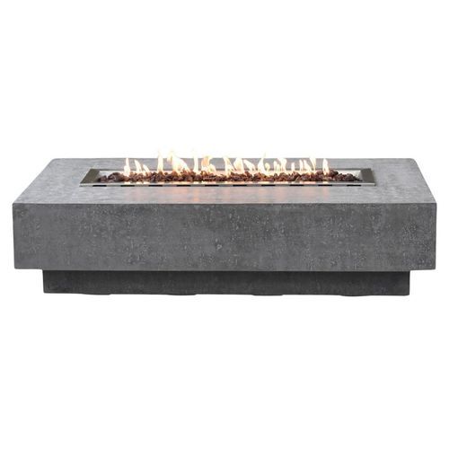 Газовая садовая жаровня - HAMPTON - ELEMENTI - из композита / из бетона / из цемента