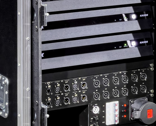 Амплификатор пассивного типа - K-RACK-M-208 - K-array - аудио / подключенный