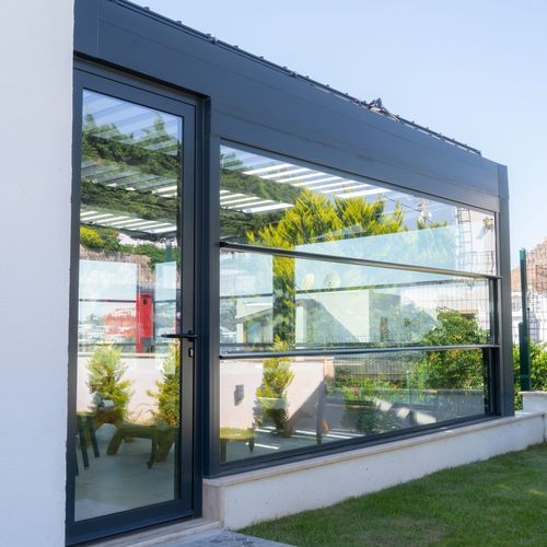 Стеклянная панель для безопасности - SMART GLASS - Smart Sky - с двойным остеклением / для зданий / бесцветная