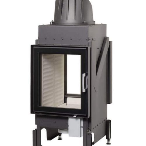Двусторонняя топка для камина - 45X51K II - AUSTROFLAMM - дровяная / из стали / современная