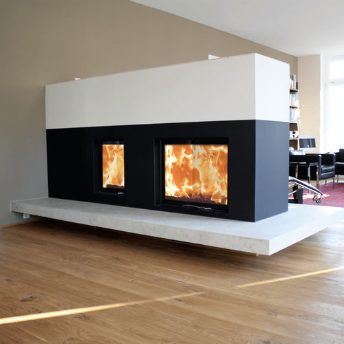 Дровяная топка для камина - 45X57 K 2.0 - AUSTROFLAMM - из стали / современная