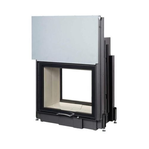 Закрытая топка на дровах - 80x64 S II 2.0 - AUSTROFLAMM - двусторонняя / из металла / из стекла