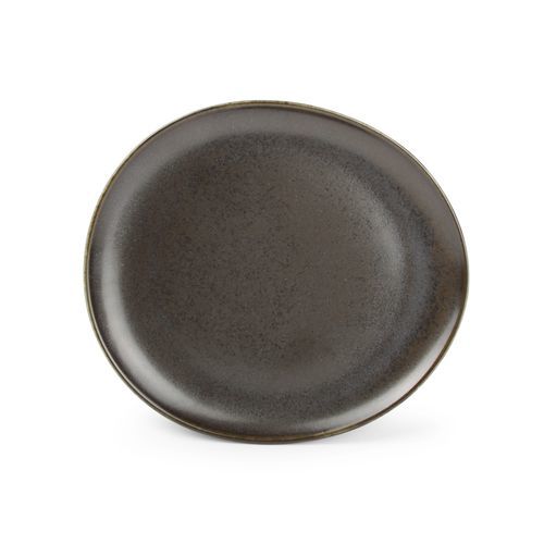 Плоский тарелка - Ceres : 604598 - Fine2Dine - круглый / из фарфора / черный