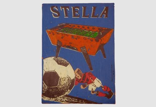 Акриловая декоративная картина - Stella x Fred Bred - STELLA BABY-FOOT & BILLARDS - современная