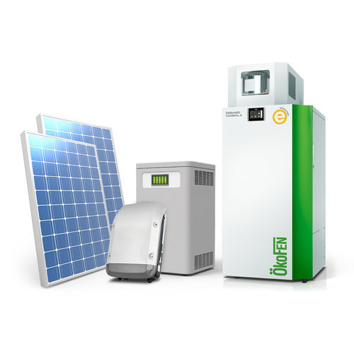Паровой котел на солнечной батарее - myEnergy365 - oekofen - на пеллетах / только для обогрева / с водонагревателем