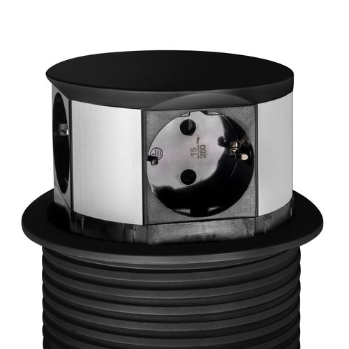 Розетка тока - 5221214 - Emuca SA - USB / множественная / для мебели