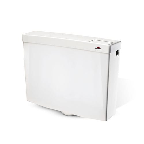 Бак для смыва из керамики - SLIM 116 SLIM - Kariba S.p.A. - с ручным управлением / Сделано в Италии