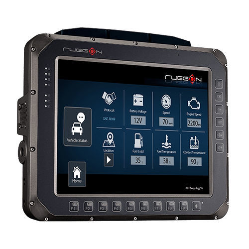 Клавиатура устройства управления для контроля - Ruggon VX601 - ATHESI - с сенсорным экраном / беспроводная / для профессионального использования