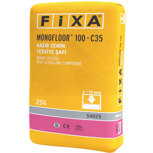 Проушина с эффектом самонивелирования - MONOFLOOR 100 C35 - FİXA YAPI KİMYASALLARI SAN VE TİC LTD.ŞTİ - из цемента