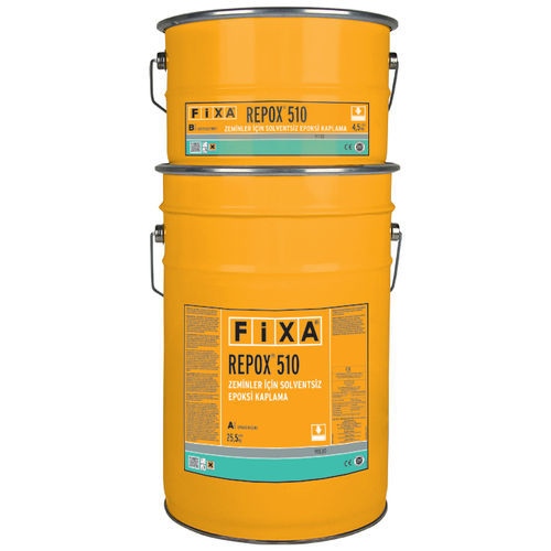 Напольное покрытие из эпоксидной смолы - REPOX 510 - FİXA YAPI KİMYASALLARI SAN VE TİC LTD.ŞTİ - для интерьера / промышленное / для больницы