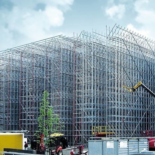 Сборное ангар - voestalpine Sadef nv - промышленное / из гальванизированной стали / из стали