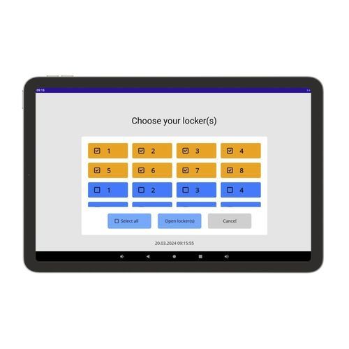 Клавиатура устройства управления для систем домашней автоматизации - Touch 10” - FoxSec - настенная / с сенсорным экраном / для профессионального использования