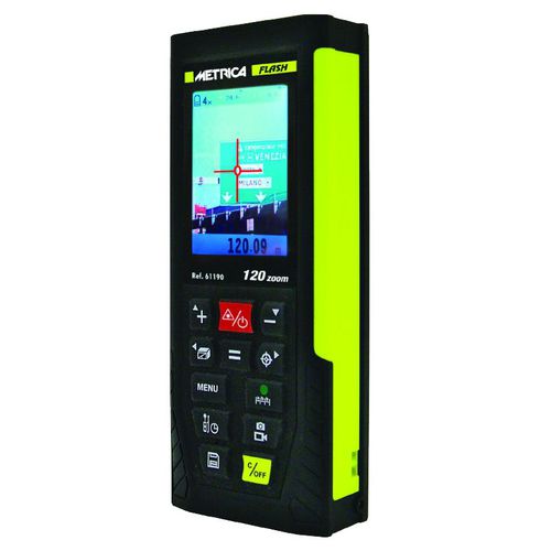 Лазерный дальномер - METRICA FLASH 120 ZOOM - Metrica S.p.A.
