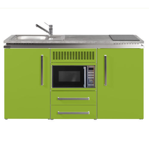 Малая мини-кухня - MDM 150 - Stengel Steel Concept GmbH - из дуба / из шифера / из бетона