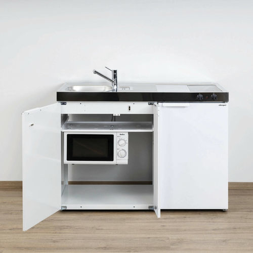 Малая мини-кухня - MKM 120 - Stengel Steel Concept GmbH - из металла / с варочной панелью / с распашными дверьми