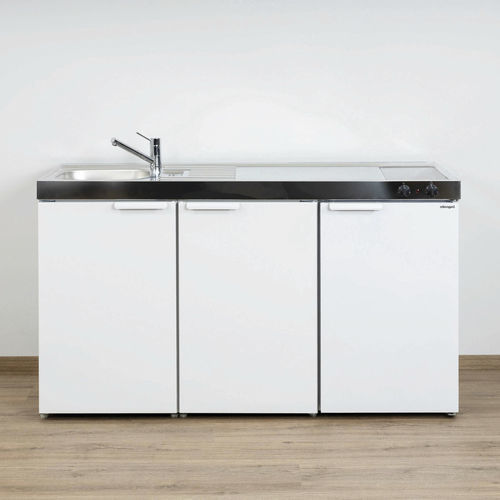 Малая мини-кухня - MK 150 - Stengel Steel Concept GmbH - из металла / с варочной панелью / с ручками