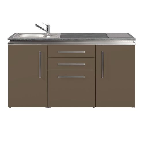 Малая мини-кухня - MD 160 - Stengel Steel Concept GmbH - из дуба / из шифера / из нержавеющей стали