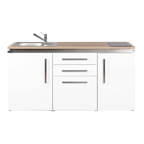 Малая мини-кухня - MD 170 - Stengel Steel Concept GmbH - из дуба / из шифера / из бетона