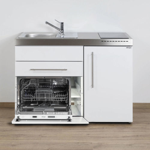 Малая мини-кухня - MPGS 120 - Stengel Steel Concept GmbH - из окрашенного металла / с ручками / индукционная