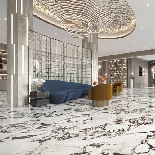 Плита из камня из керамогранита - GRI-900X2650X12MM - Foshan Sunvin Ceramics CO., Ltd - напольная / для домов / глянцевая
