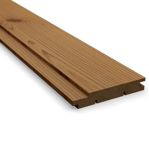 Облицовка фасада из реек - Thermo UTS - Thermoarena OÜ - из сосны / из модифицированной древесины / горизонтальная