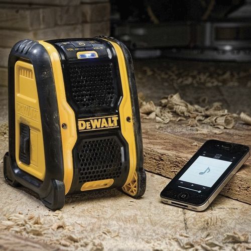 Колонки bluetooth - DCR006-XJ - DEWALT - беспроводная / с заряжаемым аккумулятором / для профессионального использования