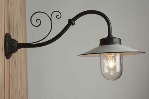 Современный настенный светильник - Gartenfrosch GmbH - для наружного применения / из стекла / из стали