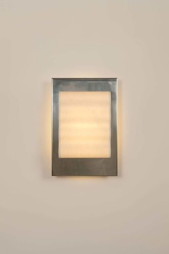 Настенное зеркало - Frame Miroir - Violaine d'Harcourt - минималистский дизайн / прямоугольное / из полированной стали