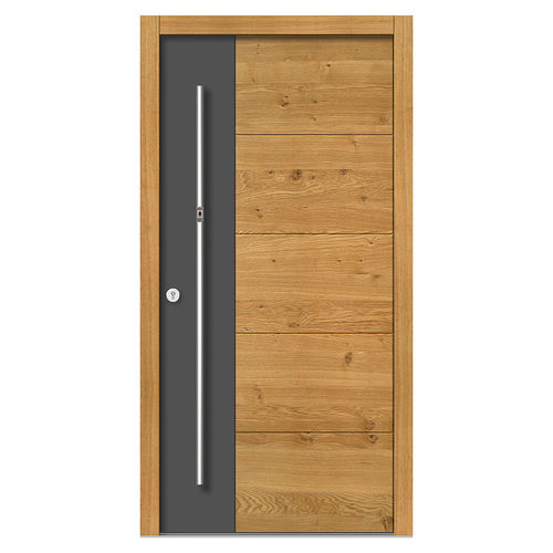 Входная дверь - H191 - DOORS, d.o.o. - из дерева / створчатая / современная