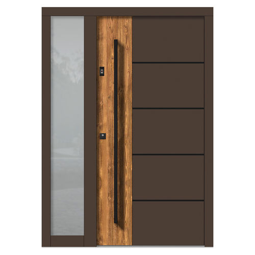 Входная дверь - H191E+ST - DOORS, d.o.o. - из дерева / створчатая / современная