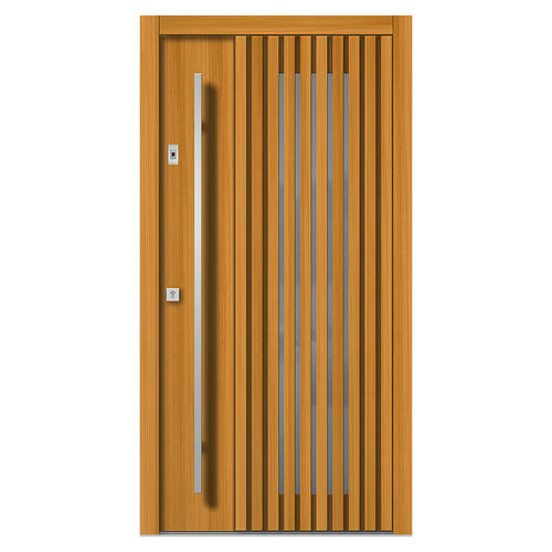 Входная дверь - H195 - DOORS, d.o.o. - из дерева / створчатая / современная