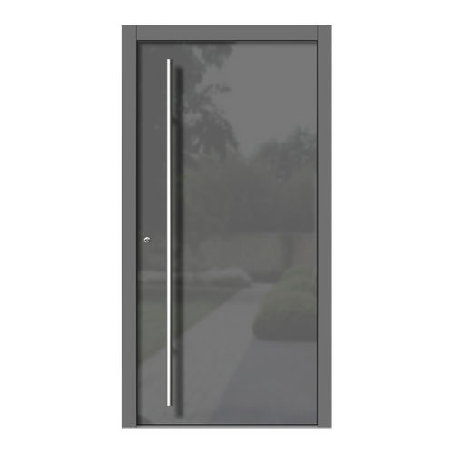 Входная дверь - H301 - DOORS, d.o.o. - из дерева / из стекла / створчатая