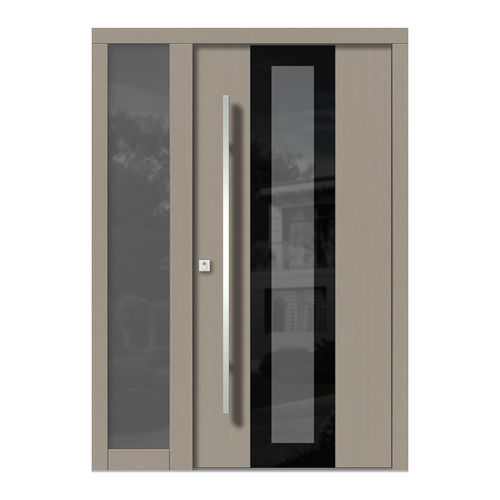 Входная дверь - H304+ST - DOORS, d.o.o. - из дерева / из стекла / створчатая