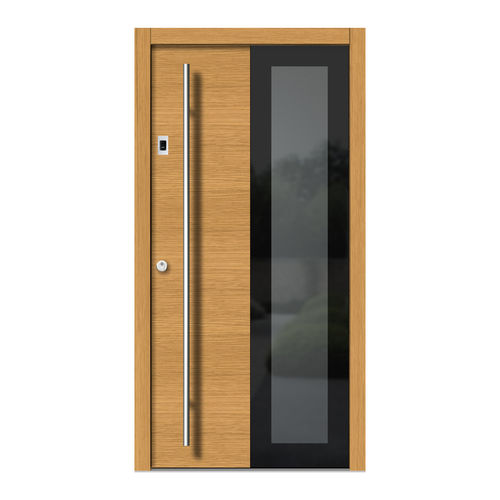 Входная дверь - H305 - DOORS, d.o.o. - из дерева / из стекла / створчатая