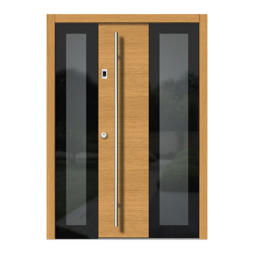 Входная дверь - H305+ST - DOORS, d.o.o. - из дерева / из стекла / створчатая
