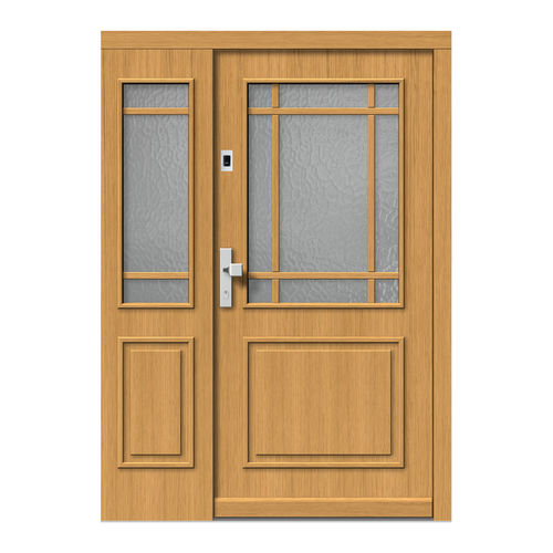 Входная дверь - H503+ST - DOORS, d.o.o. - из дерева / створчатая / классическая
